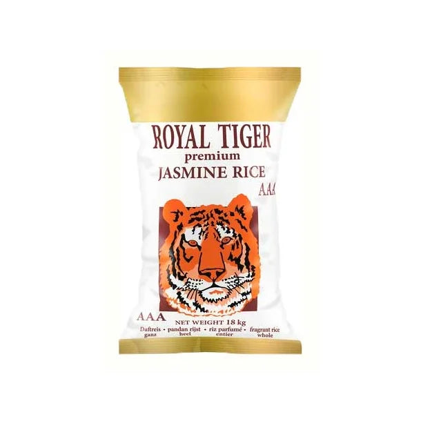 Royal Tiger Jasmin Rice 18kg