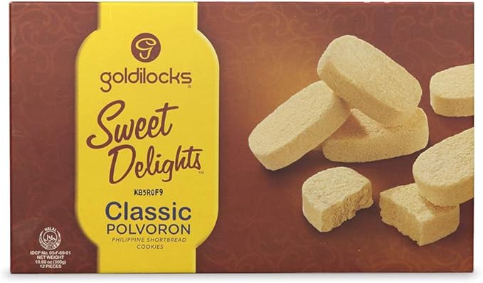 Goldilocks Polvoron Classic 12x25g 300g