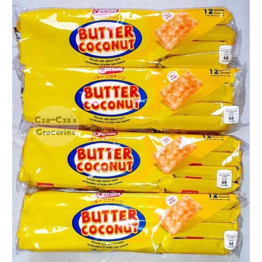 Nissin Butter Coconut 12x14g