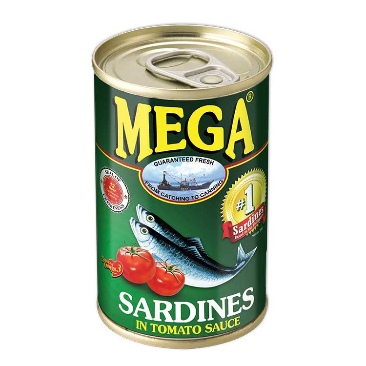 Mega Sardines in Tomato Green 425g