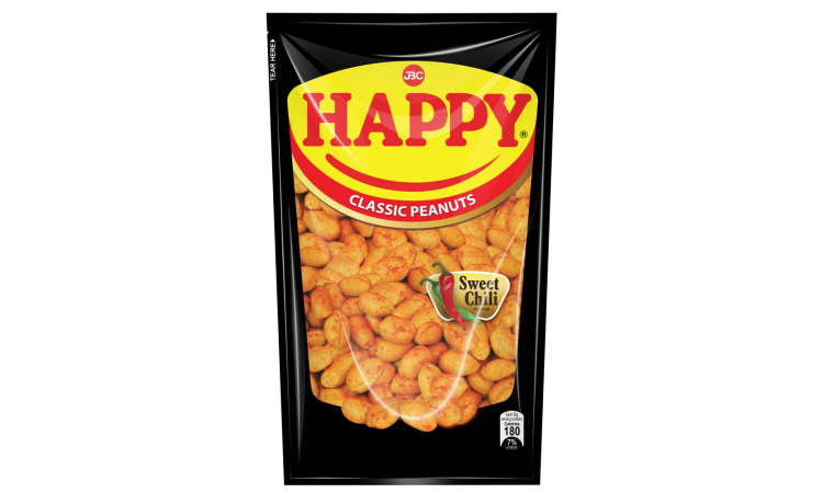 Happy Peanuts Sweet Chili 100g