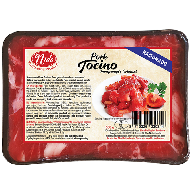 Nida Pork Tocino 500g
