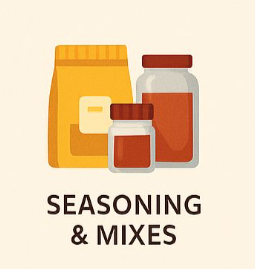 SEASONINGS AND MIXES