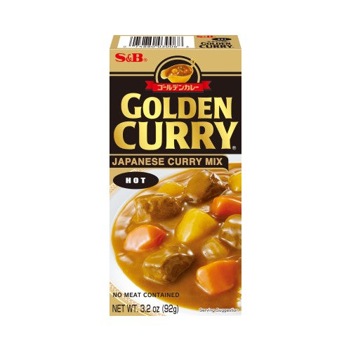 SB Japanese Curry Paste Hot 92g