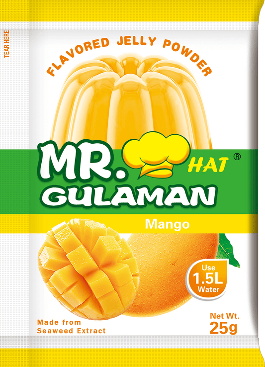 Mr Hat Gulaman Mango 25g