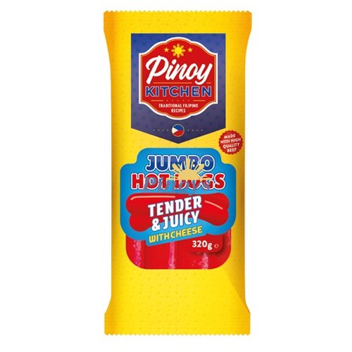 Pinoy Kitchen Jumbo W/ Cheese 320g