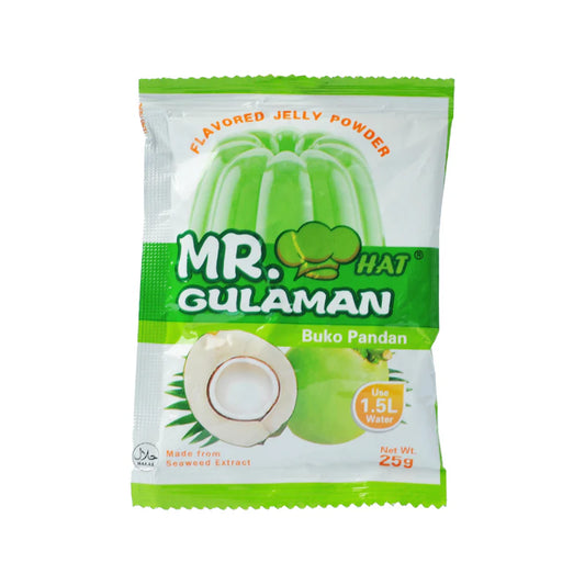 Mr Hat Gulaman Buko pandan 25g