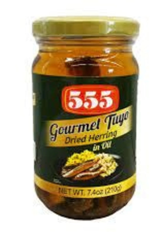 555 Gourmet Tuyo in Oil 210g