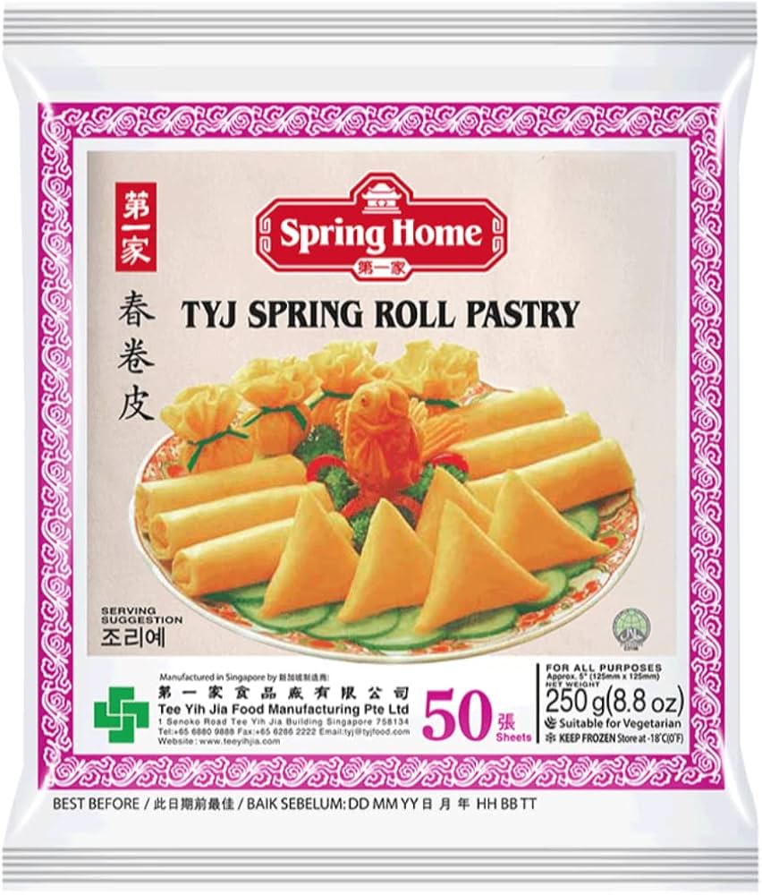 TYJ Spring Roll Pastry 50/250g