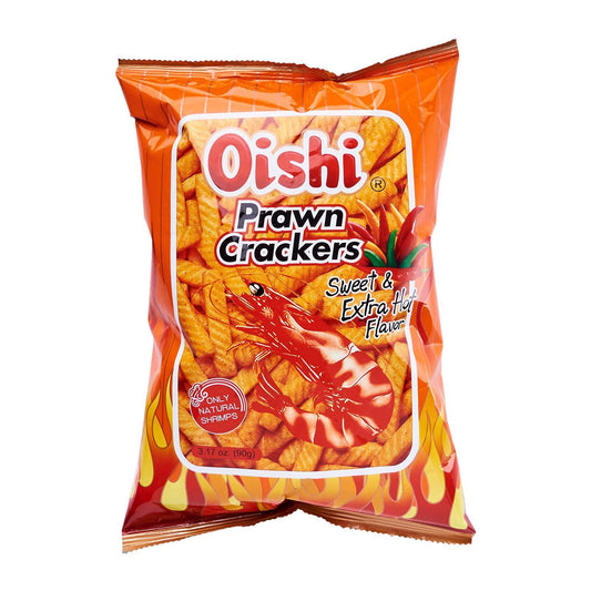 Oishi Prawn Cracker Spicy 90g