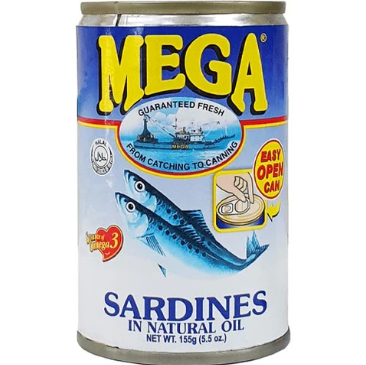 Mega Sardines in Oil 155