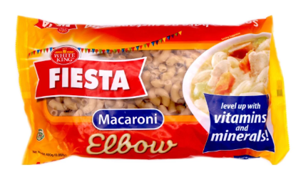White King Fiesta Elbow Macaroni 400g