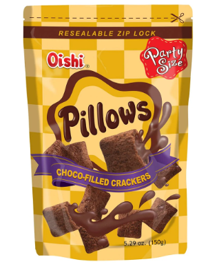 Oishi Pillows Choco 150g