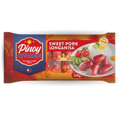 Pinoy Kitchen Sweet Pork Longganisa 320g