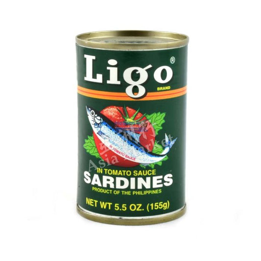 Ligo Sardines in Tomato Green 155g HS