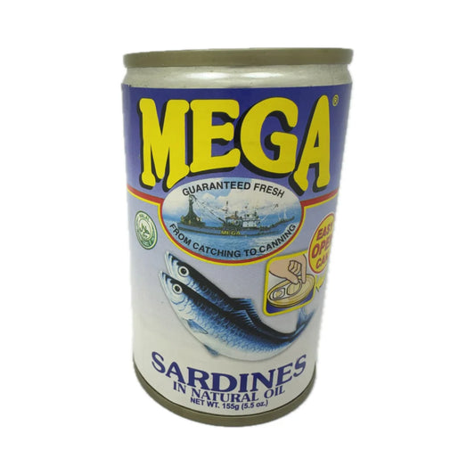 Mega Sardines in Oil 155g