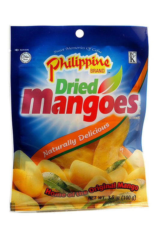 Philippine Brand Dried Mangoes 100g